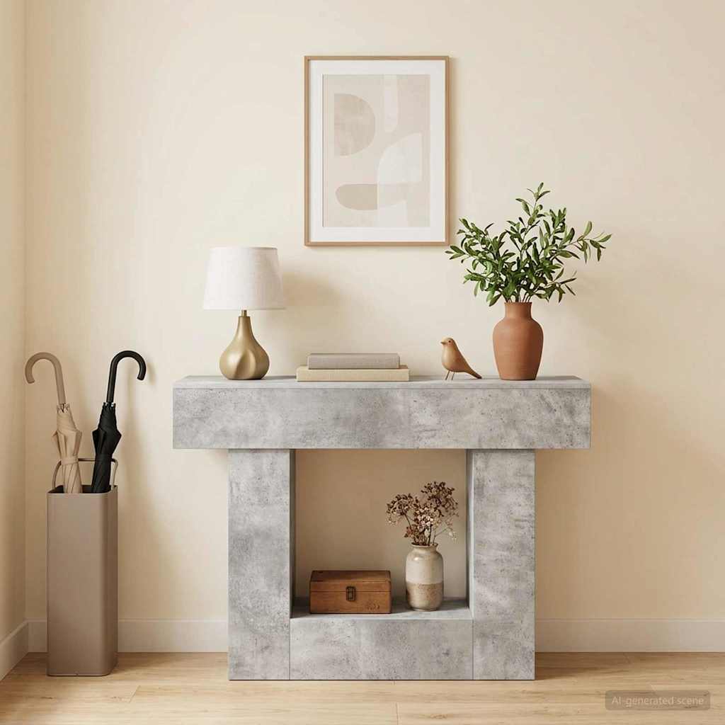 BetonGrå 101 x 30 x 74 cm
