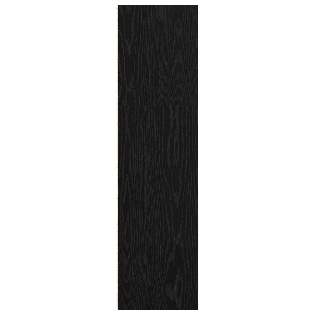 Bogreol 60 x 30 x 114 cm Konstrueret træ Sort eg