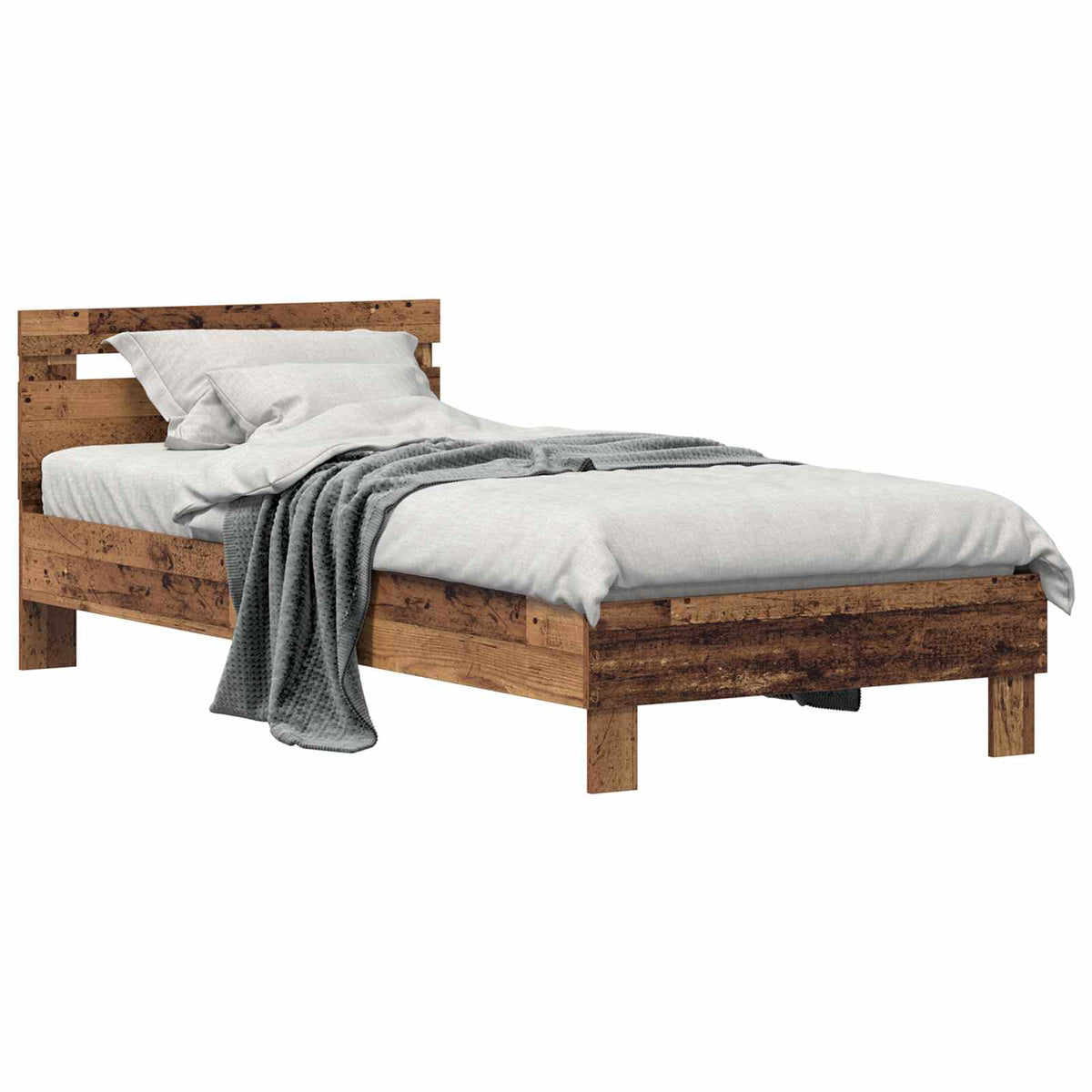 Sengestel Gammelt træ 98,5 x 200 cm Konstrueret træ