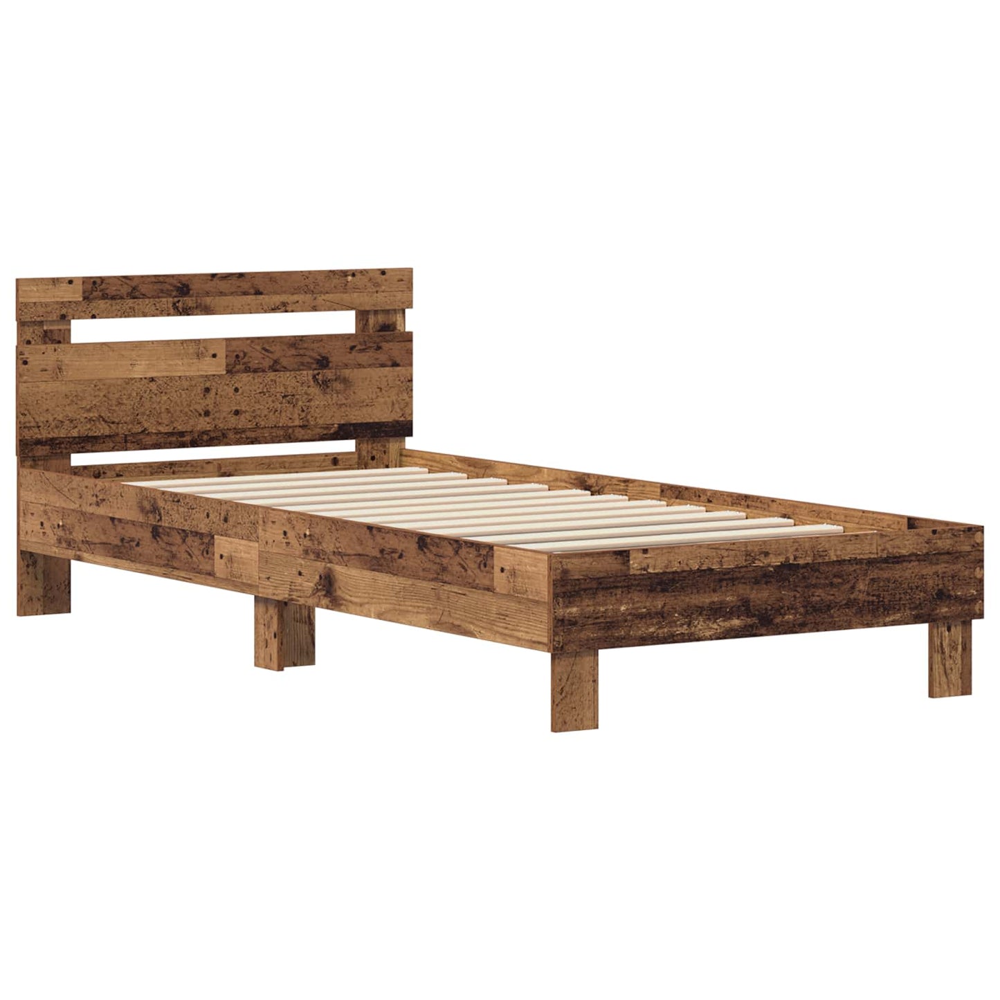 Sengestel Gammelt træ 98,5 x 200 cm Konstrueret træ