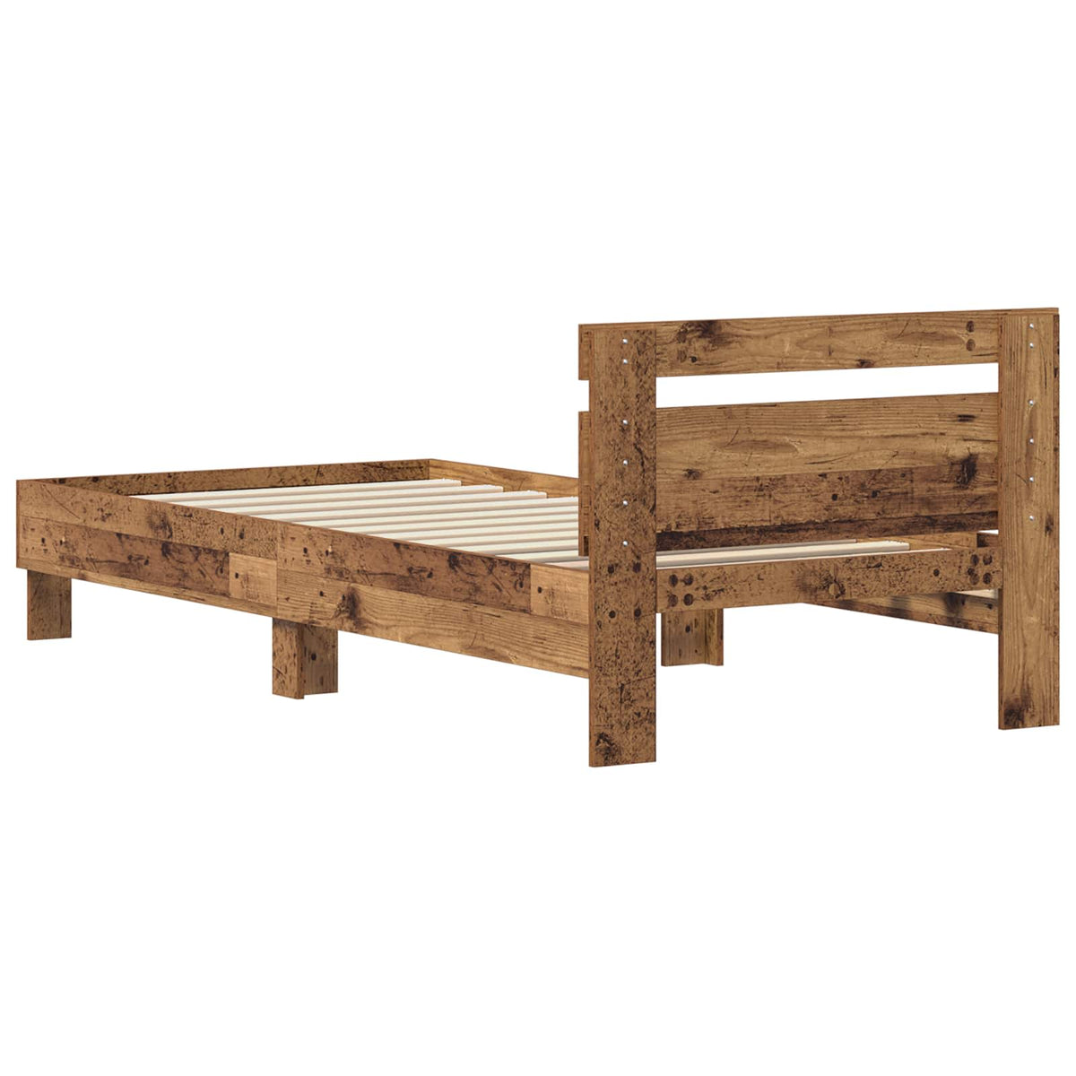 Sengestel Gammelt træ 98,5 x 200 cm Konstrueret træ