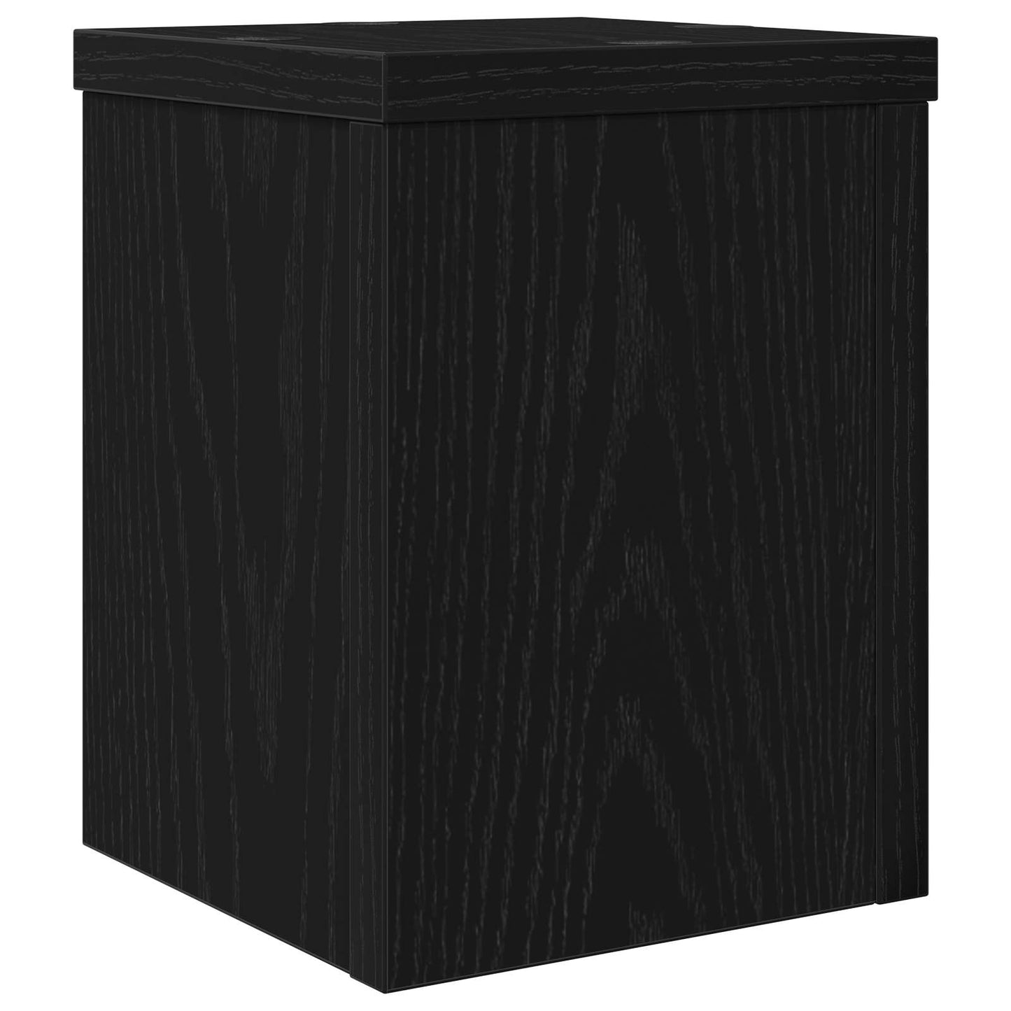 Planteholder 2 stk. Sort eg 15 x 15 x 20 cm Konstrueret træ