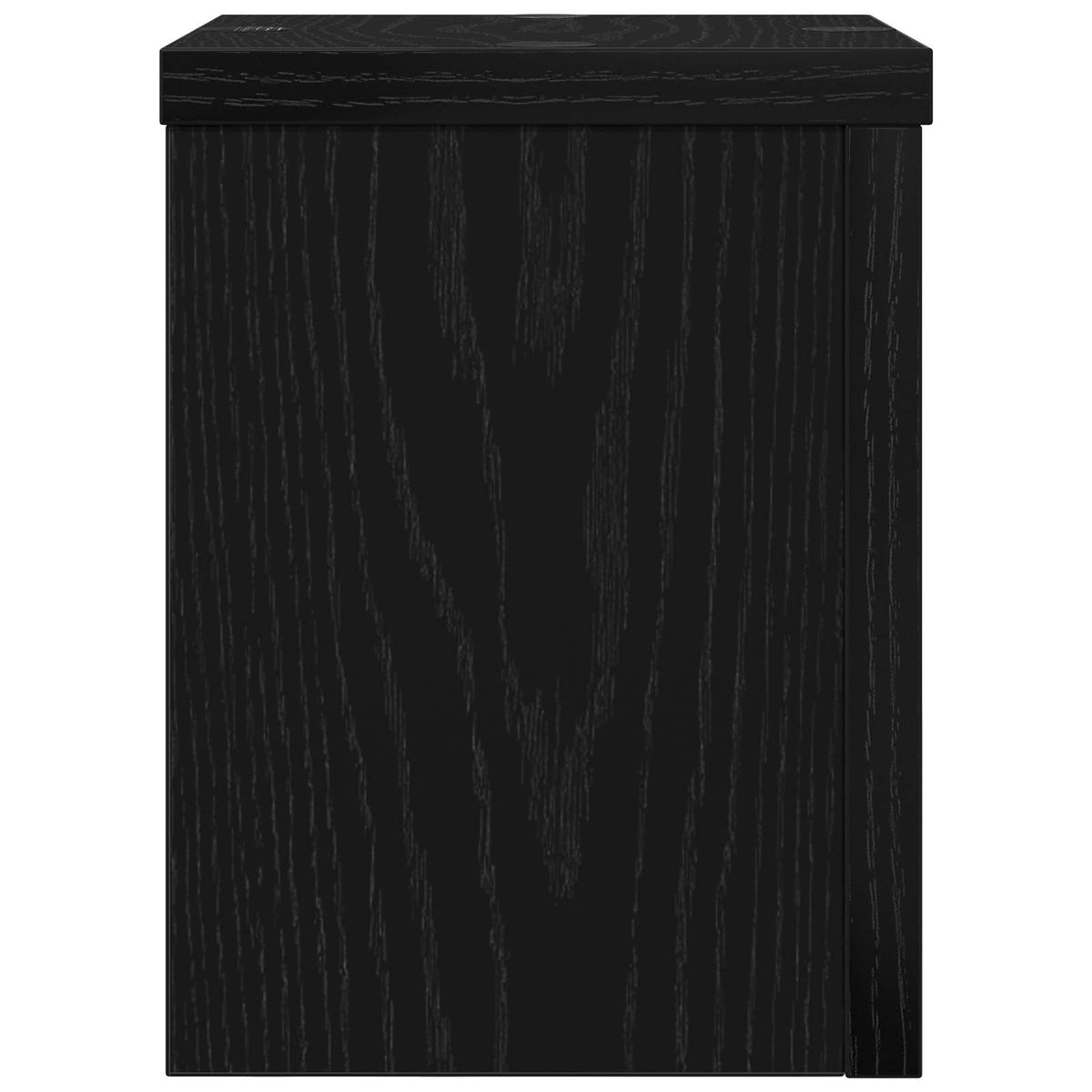 Planteholder 2 stk. Sort eg 15 x 15 x 20 cm Konstrueret træ