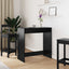 Barbord 102 x 50 x 103,5 cm Konstrueret træ Sort eg Rektangulær