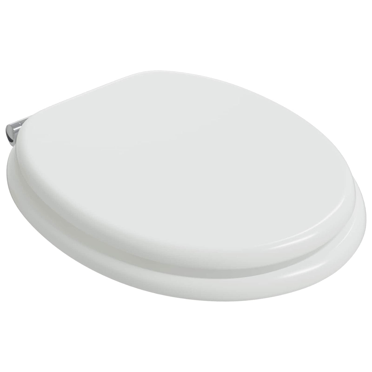 Blødt lukket toiletbræt 2 stk. Hvid 44 x 38 cm MDF plade