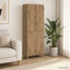 Skab Sæt 2 stk. Artisan-eg Konstrueret træ