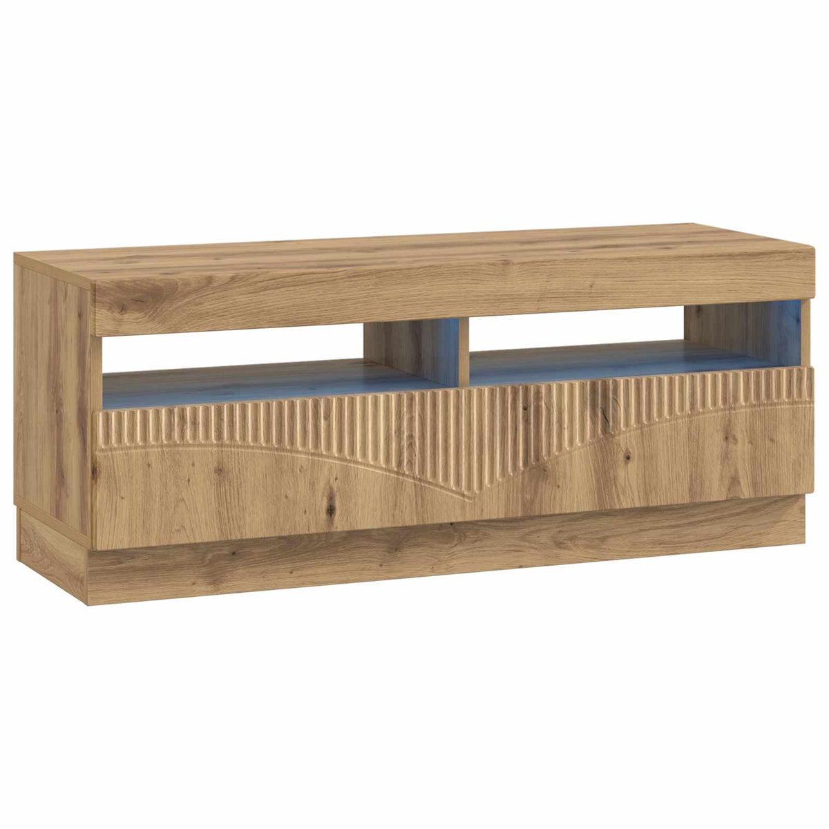 LED TV-skab HOORN 3 stk. Artisan-eg Konstrueret træ