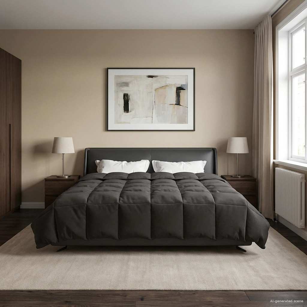 Helårs dyne 200 x 200 cm 4 årstider Mikrofiber (100% polyester)
