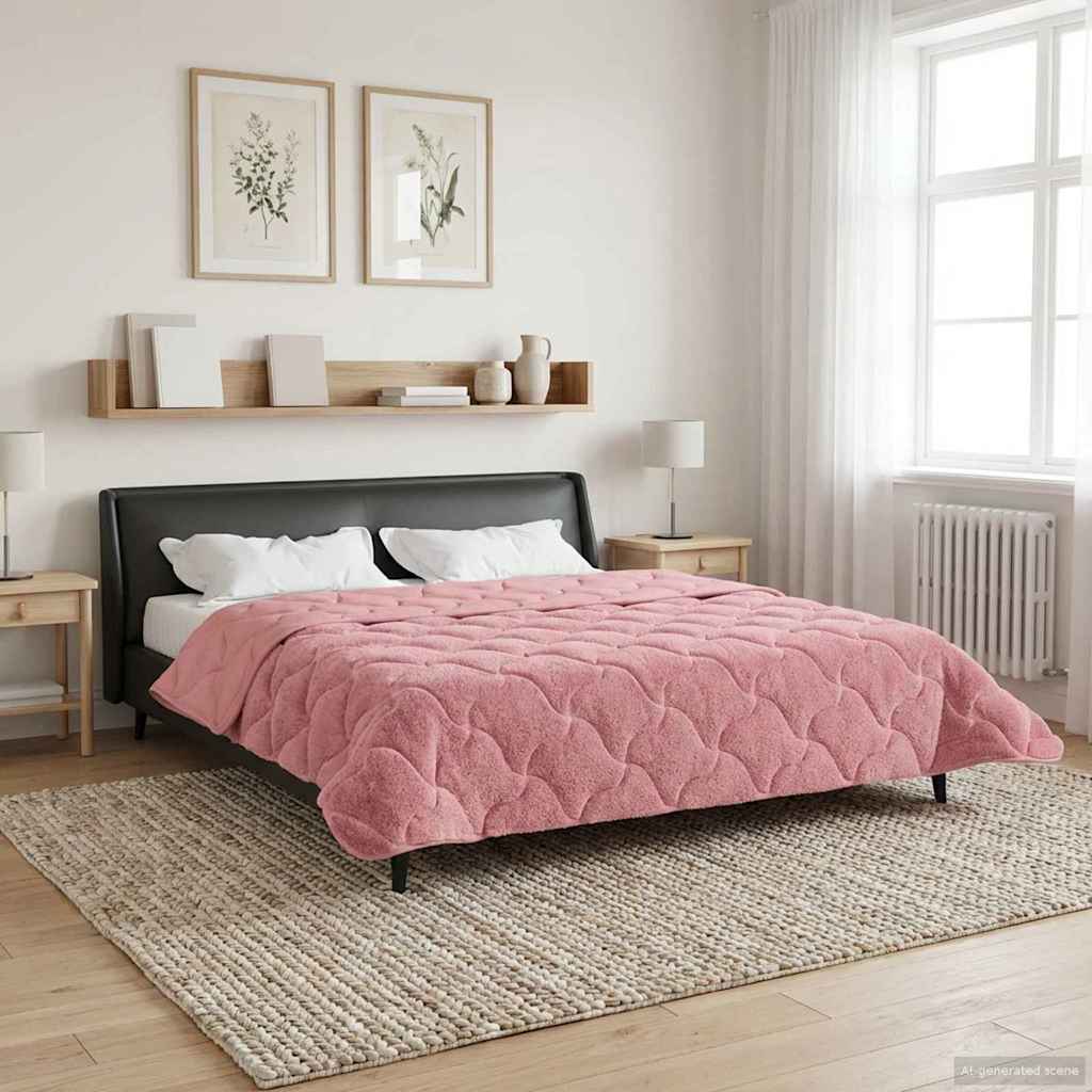 Sommer dyne 200 x 220 cm Sommer Lyserød Åndbar