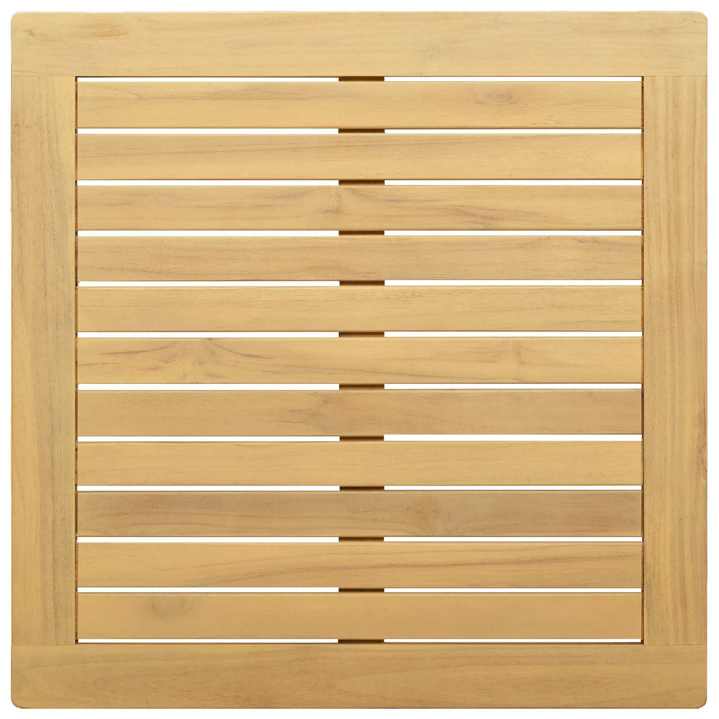 Sofabord Lys akacie 60 x 60 x 36 cm Massivt Akacietræ