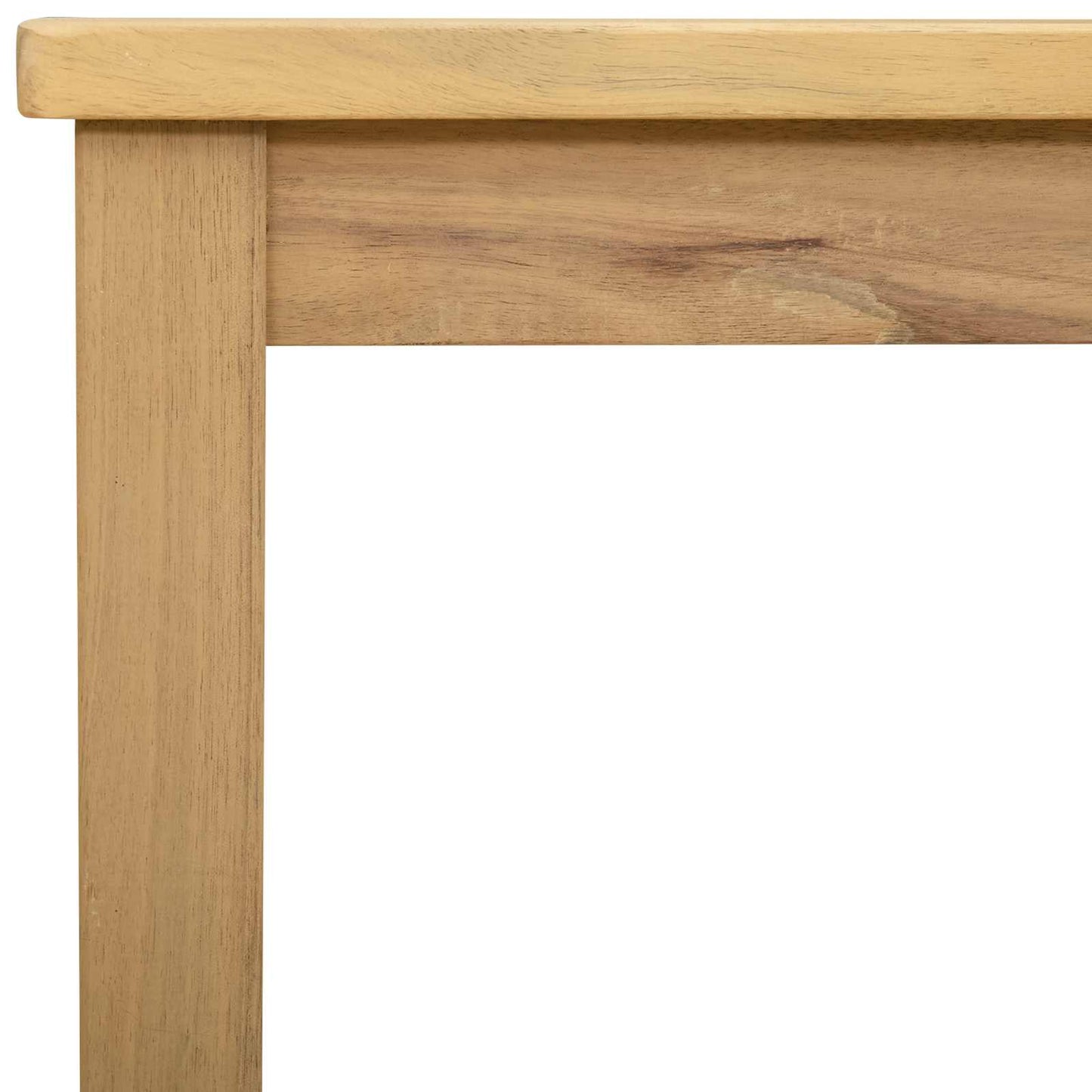 Sofabord Lys akacie 85 x 85 x 45 cm Massivt Akacietræ