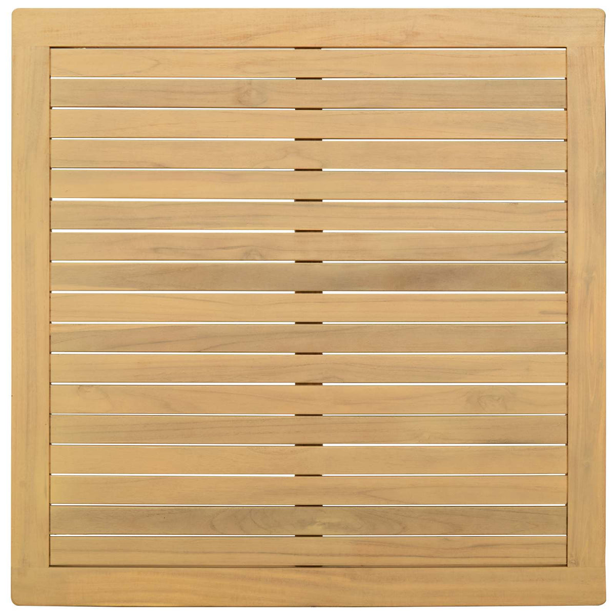 Sofabord Lys akacie 85 x 85 x 45 cm Massivt Akacietræ