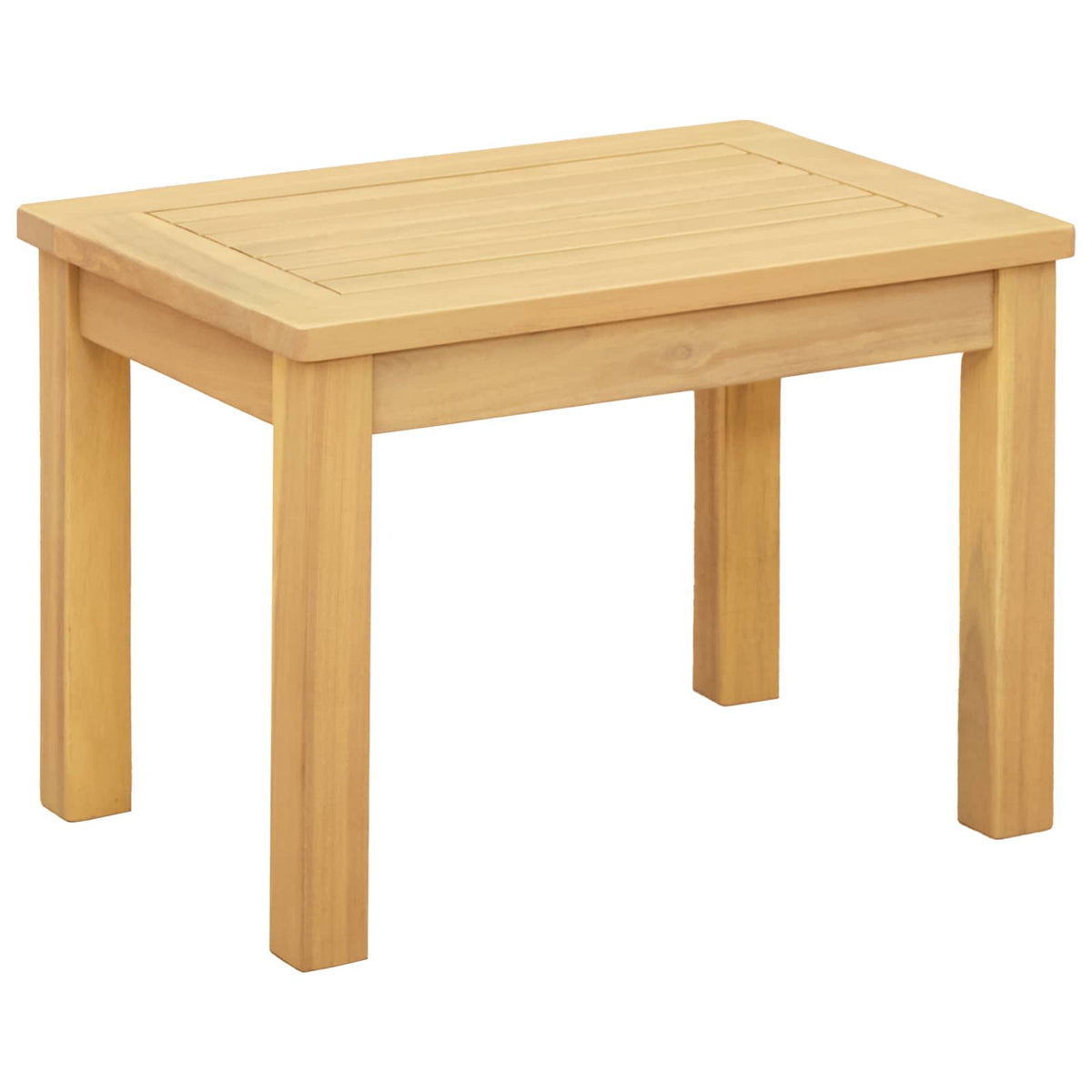 Sofabord Lys akacie 50 x 35 x 36 cm Massivt Akacietræ