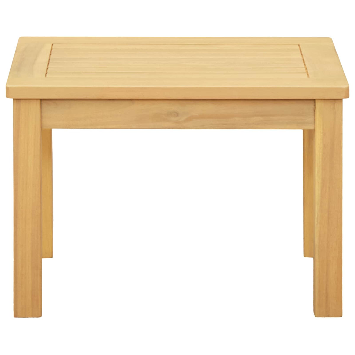 Sofabord Lys akacie 50 x 35 x 36 cm Massivt Akacietræ