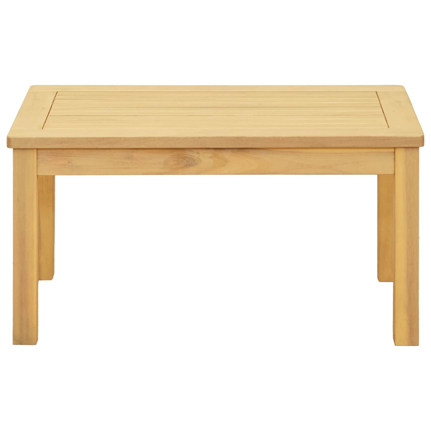 Sofabord Lys akacie 70 x 40 x 36 cm Massivt Akacietræ