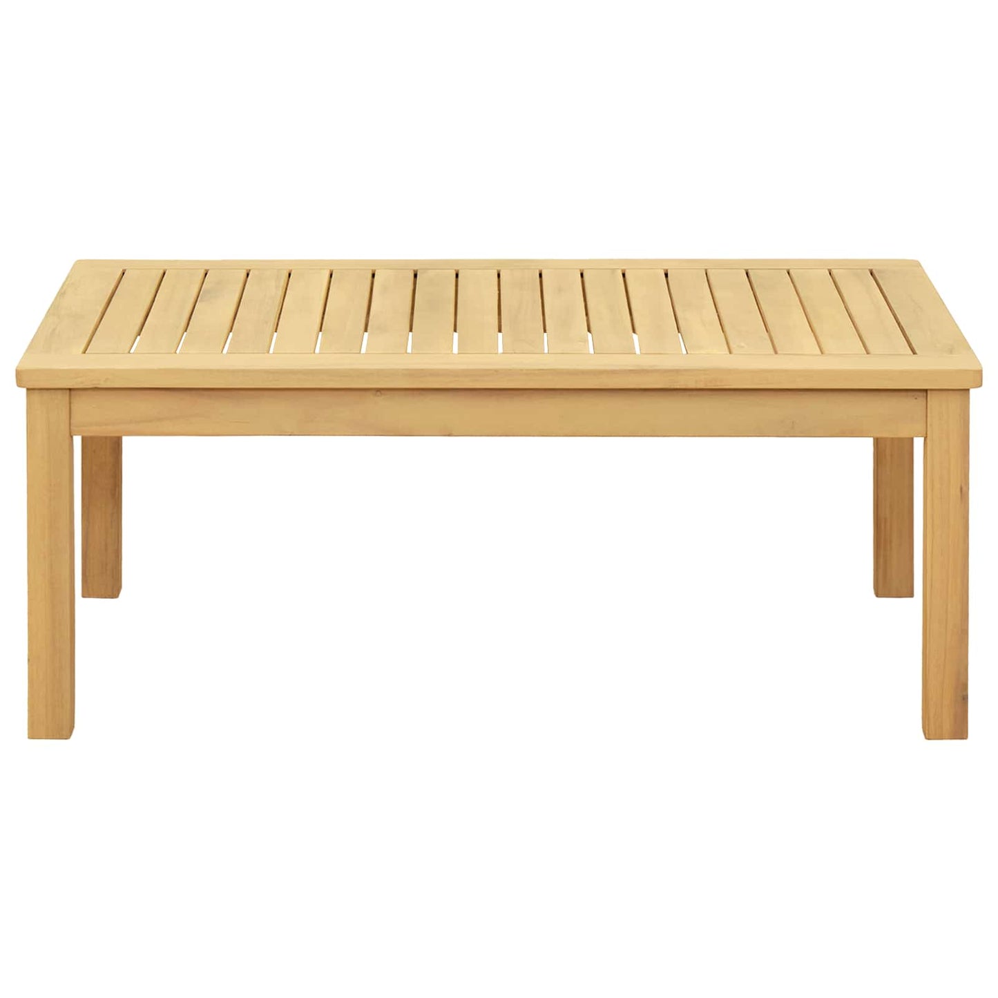 Sofabord Lys akacie 90 x 50 x 36 cm Massivt Akacietræ