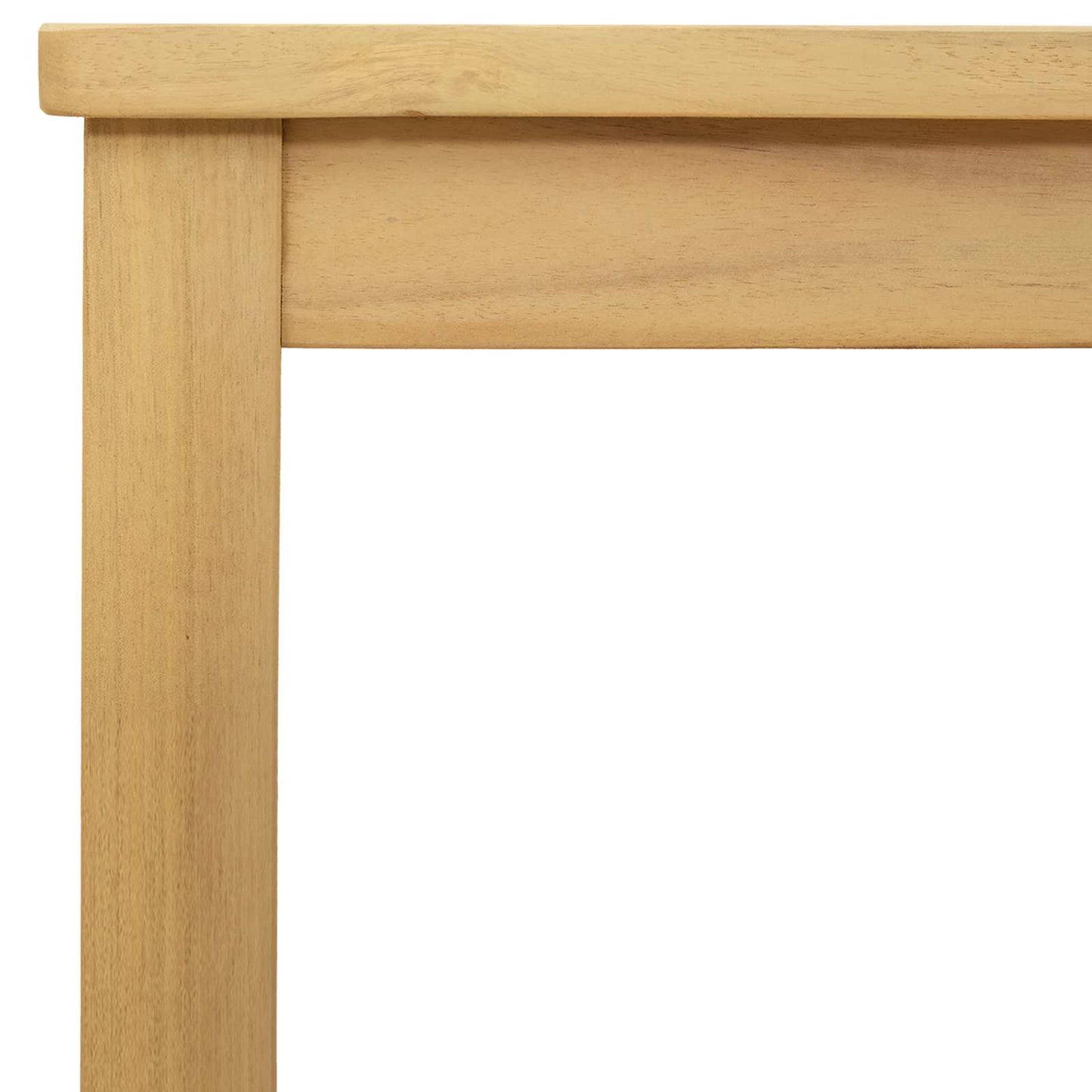 Sofabord Lys akacie 110 x 60 x 45 cm Massivt Akacietræ