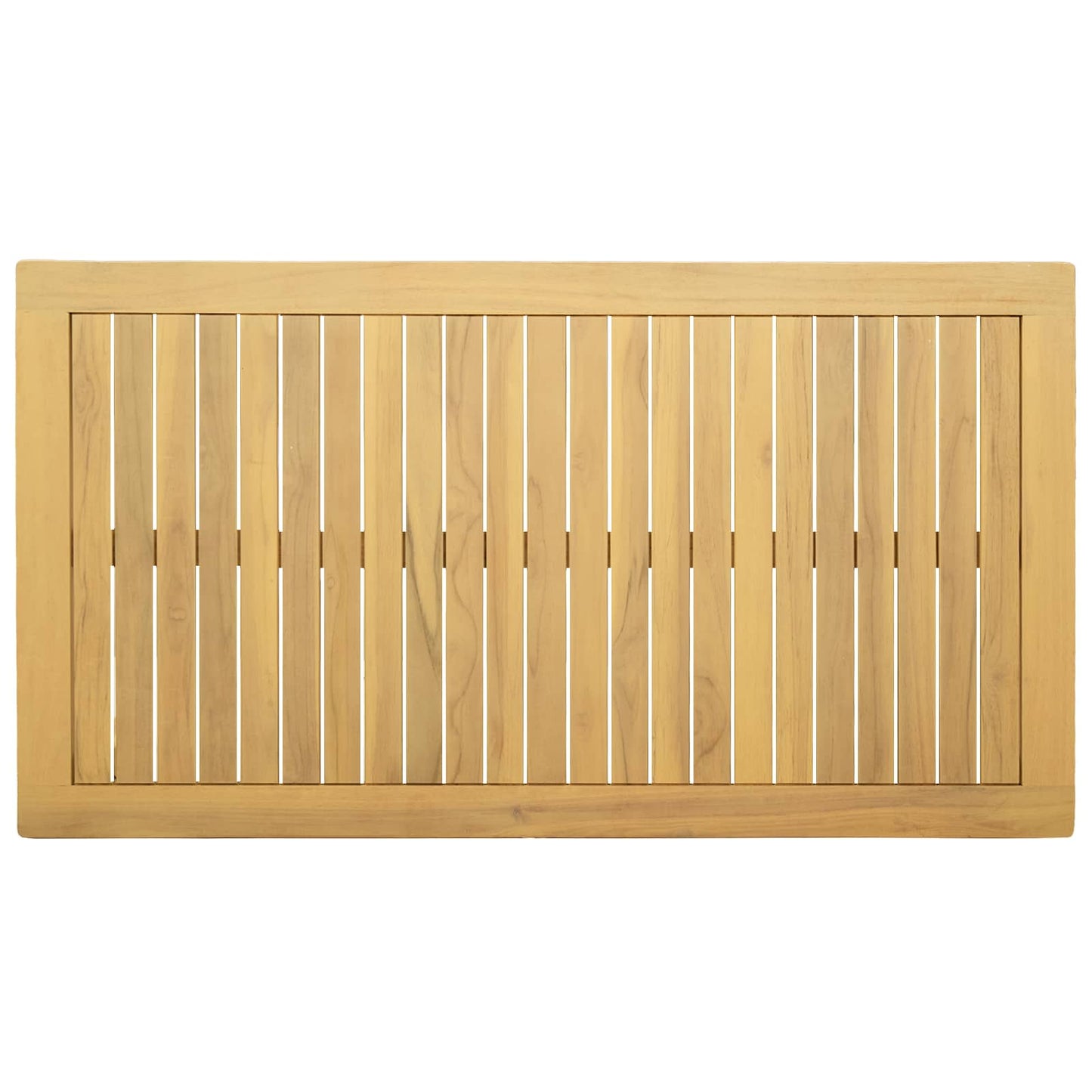 Sofabord Lys akacie 110 x 60 x 45 cm Massivt Akacietræ