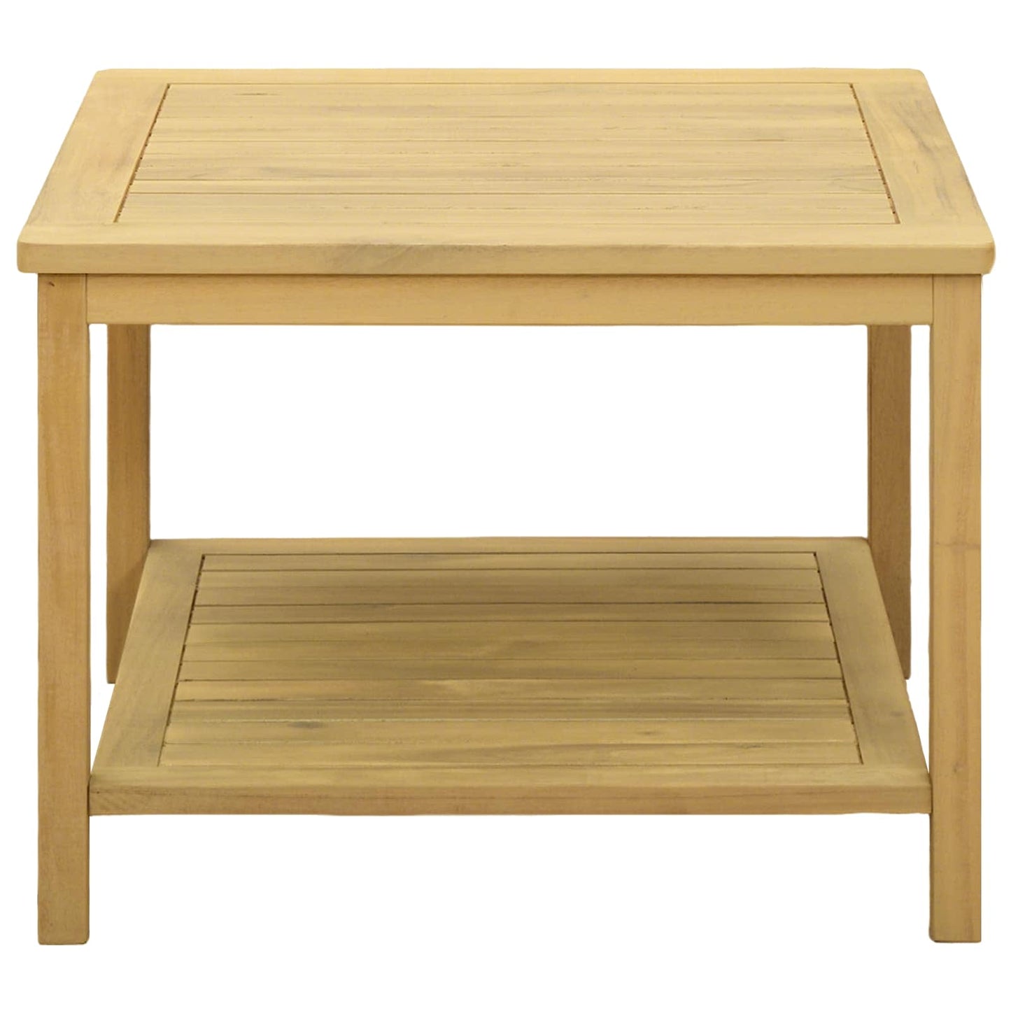 Sidebord Olie Naturlig 60 x 60 x 45 cm Massivt Akacietræ