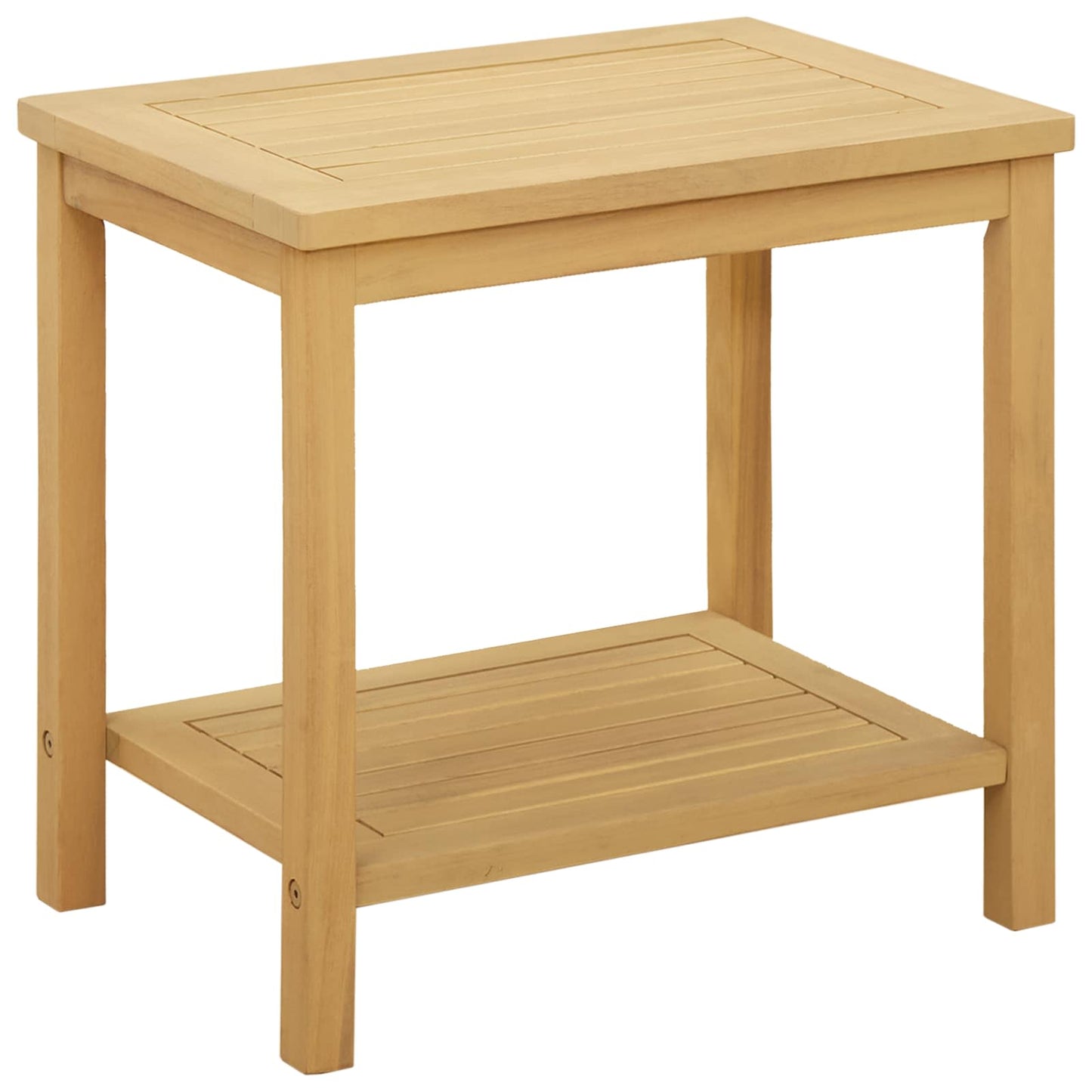 Sidebord Olie Naturlig 50 x 35 x 45 cm Massivt Akacietræ