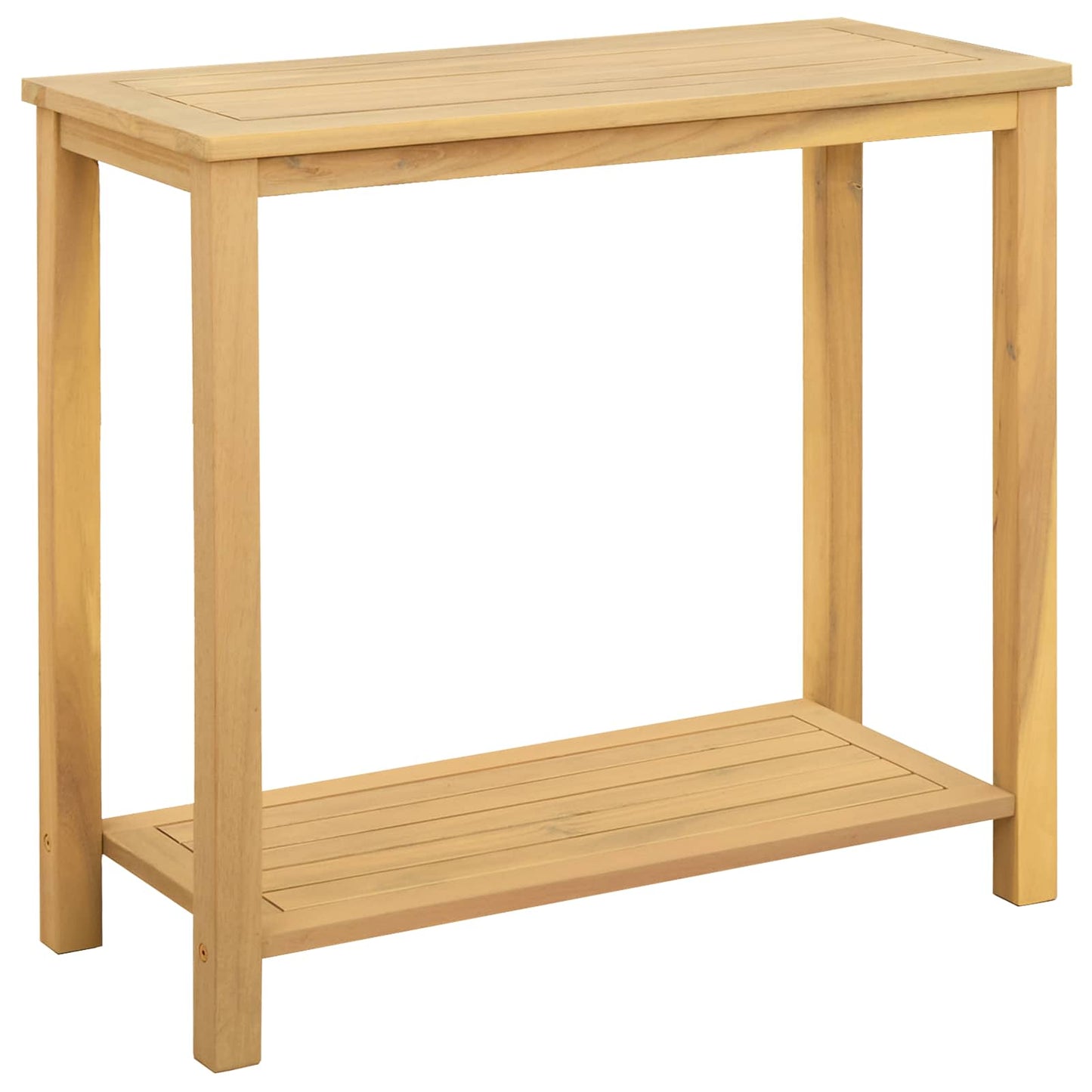 Have Konsol Bord Lys akacie 80 x 35 x 75 cm Massivt Akacietræ