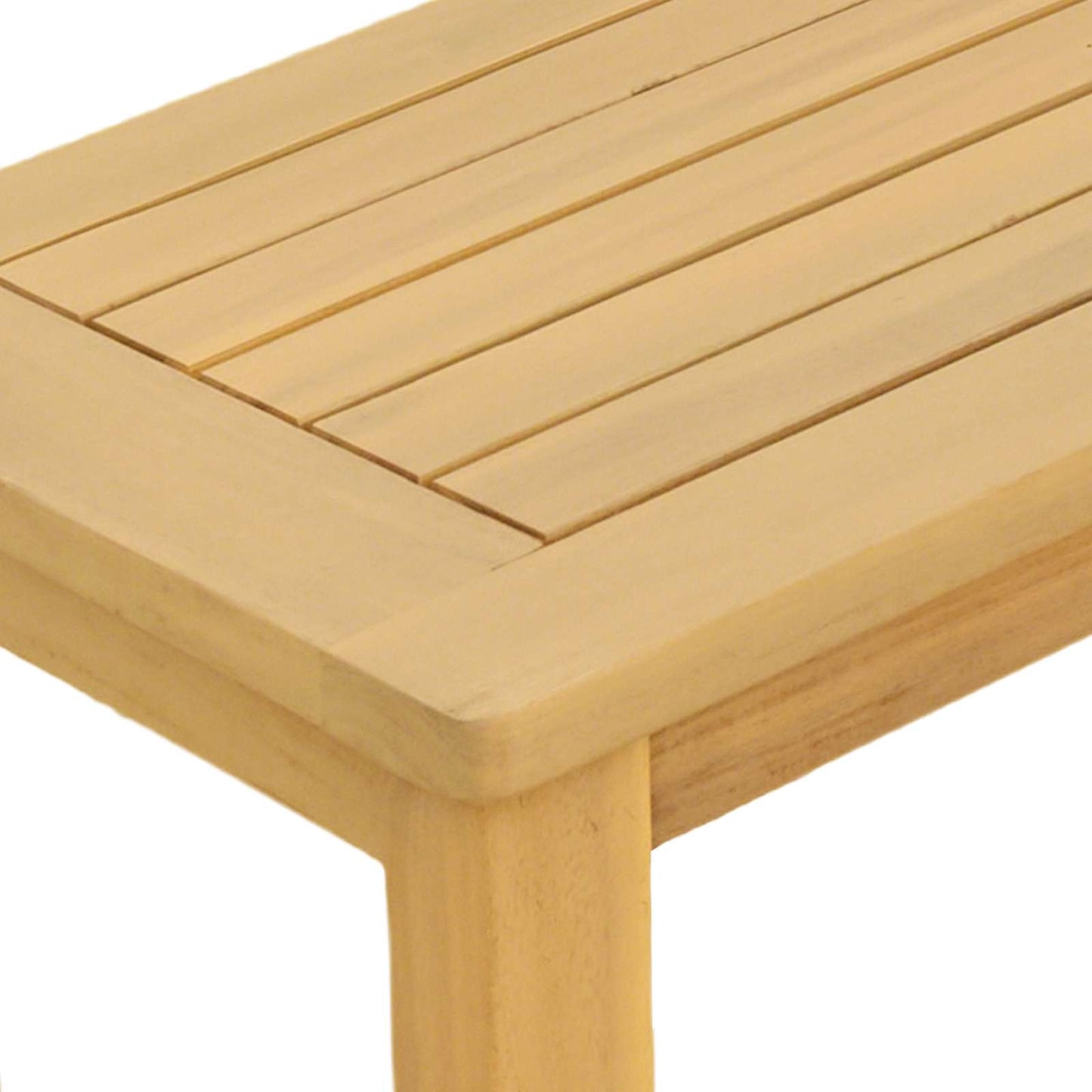 Have Konsol Bord Lys akacie 110 x 40 x 75 cm Massivt Akacietræ