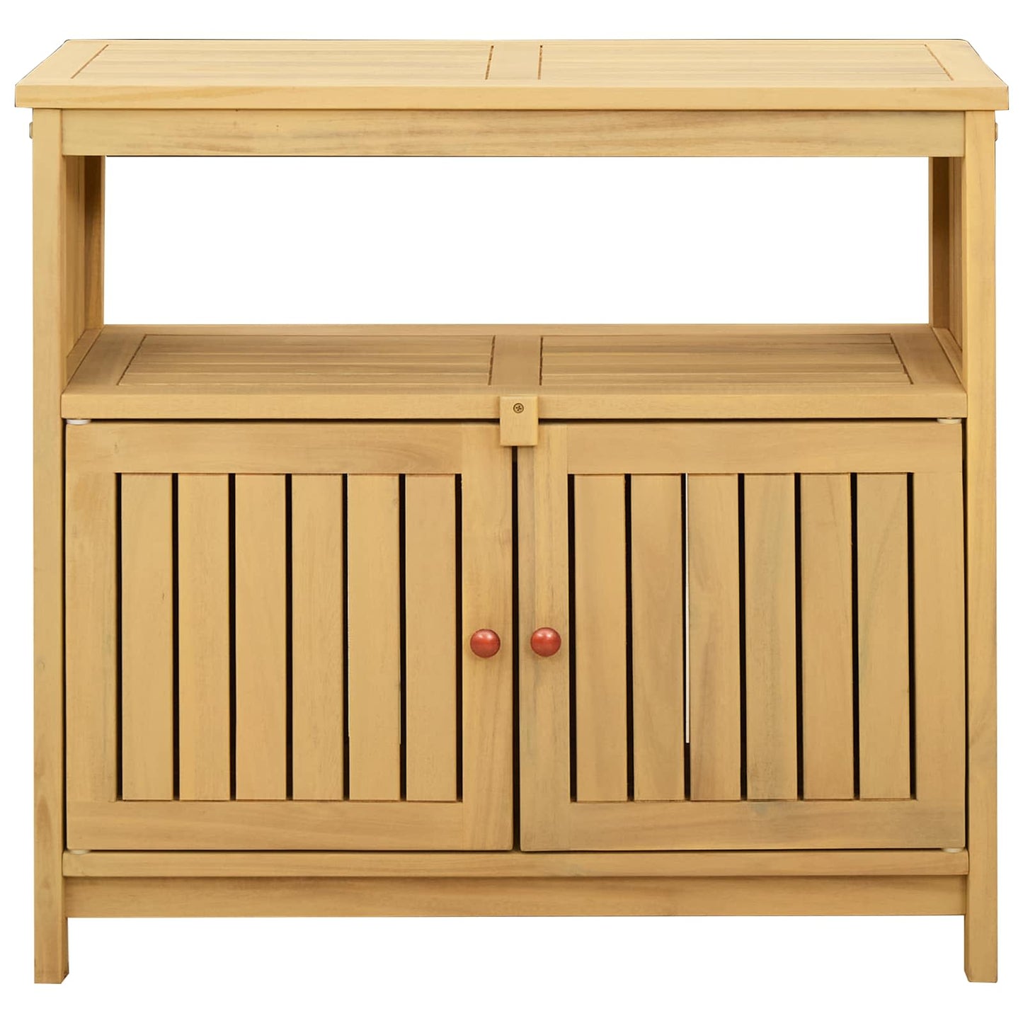 Have Konsol Bord Lys akacie 80 x 35 x 75 cm Massivt Akacietræ