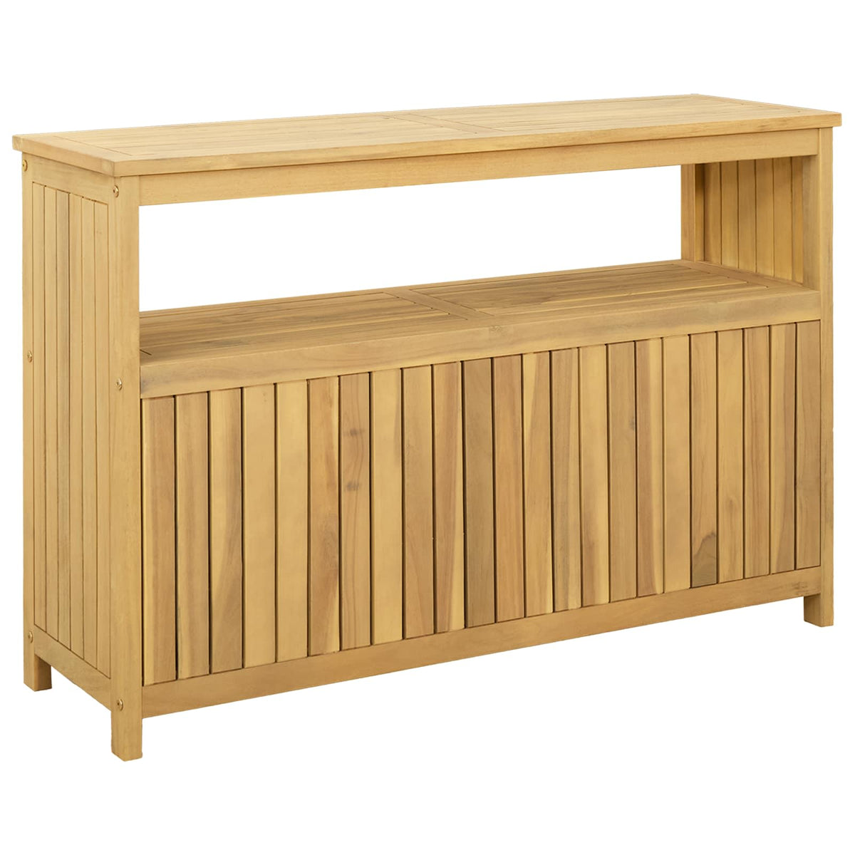 Have Konsol Bord Lys akacie 110 x 35 x 75 cm Massivt Akacietræ