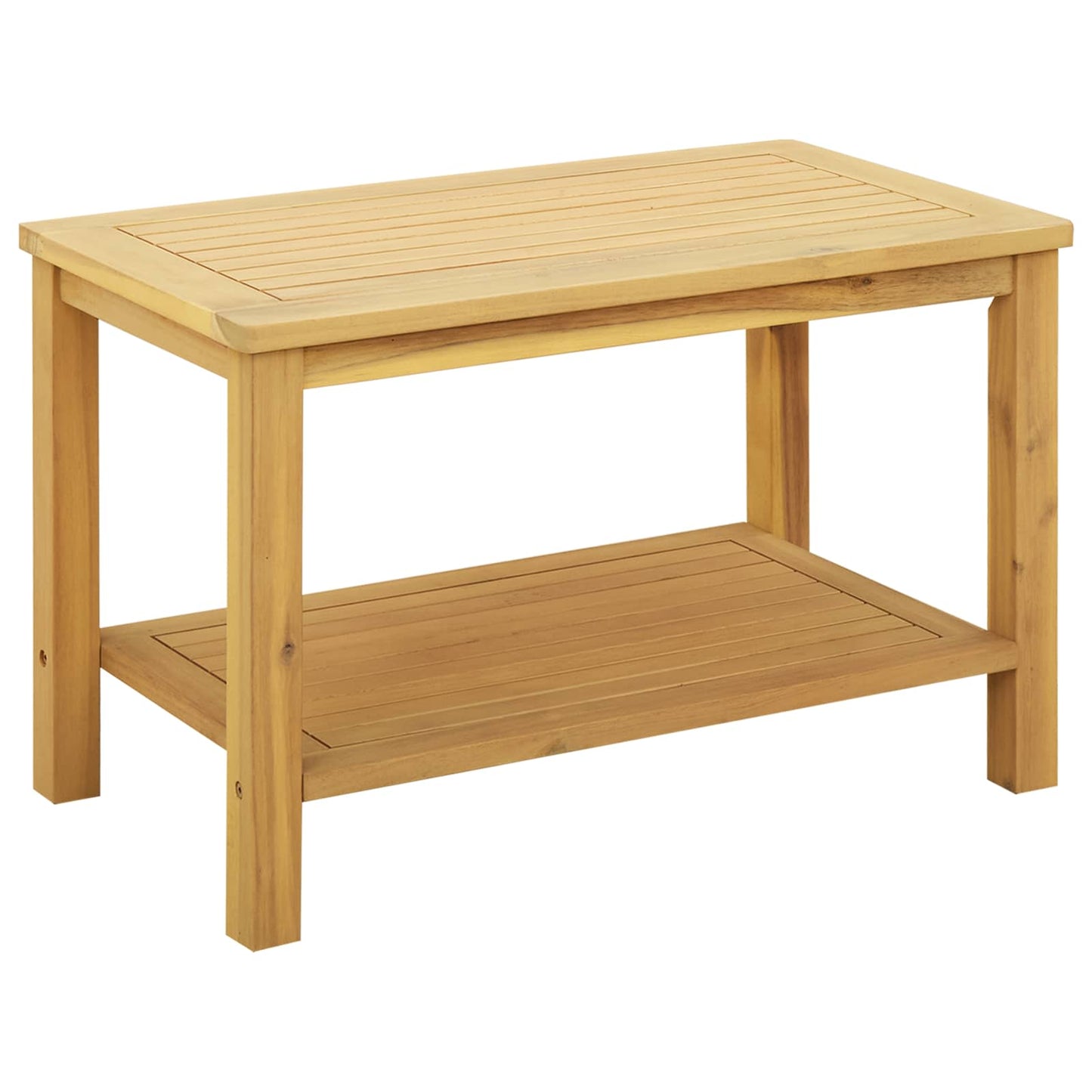 Sidebord Olie Naturlig 70 x 40 x 45 cm Massivt Akacietræ