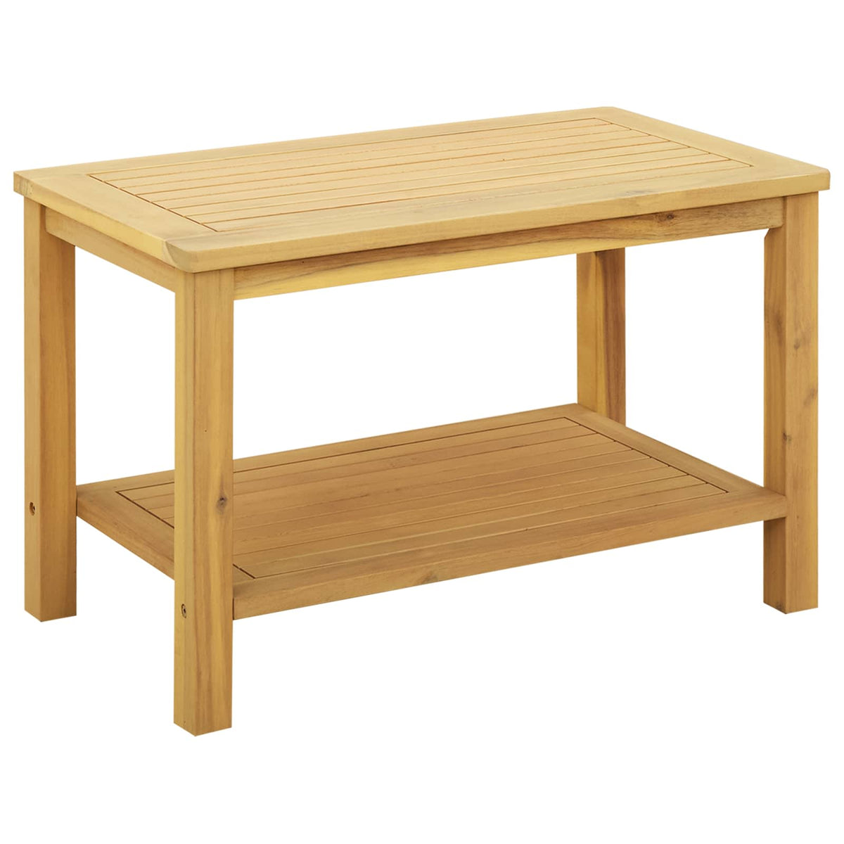 Sidebord Olie Naturlig 70 x 40 x 45 cm Massivt Akacietræ