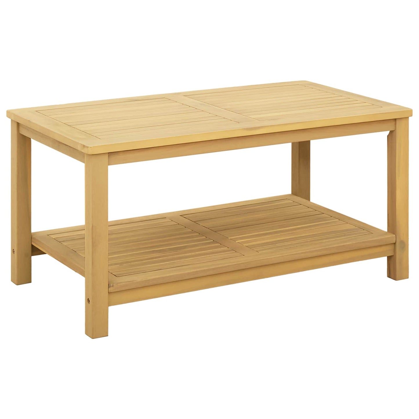 Sidebord Olie Naturlig 90 x 50 x 45 cm Massivt Akacietræ