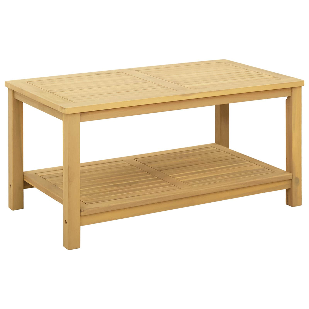 Sidebord Olie Naturlig 90 x 50 x 45 cm Massivt Akacietræ