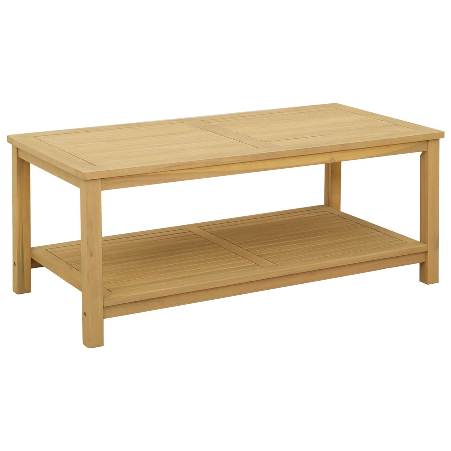 Sidebord Olie Naturlig 110 x 55 x 45 cm Massivt Akacietræ