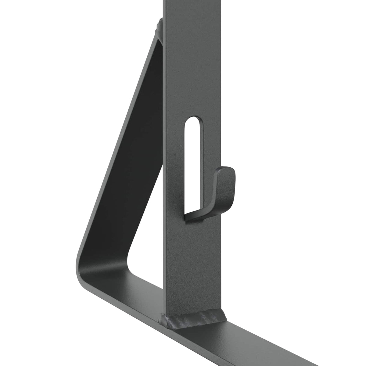 Snebeskyttelse Støtte 2 stk. Antracit 29,5 x 3 x 34,5 cm Stål