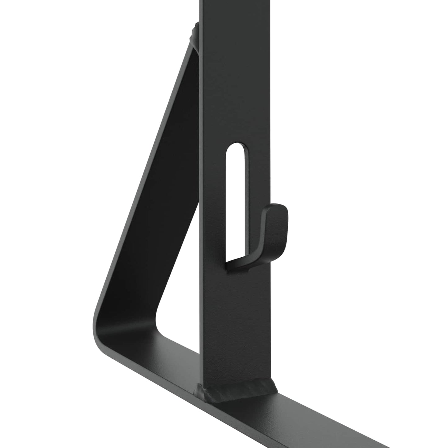 Snebeskyttelse Støtte Sort 29,5 x 3 x 34,5 cm Stål