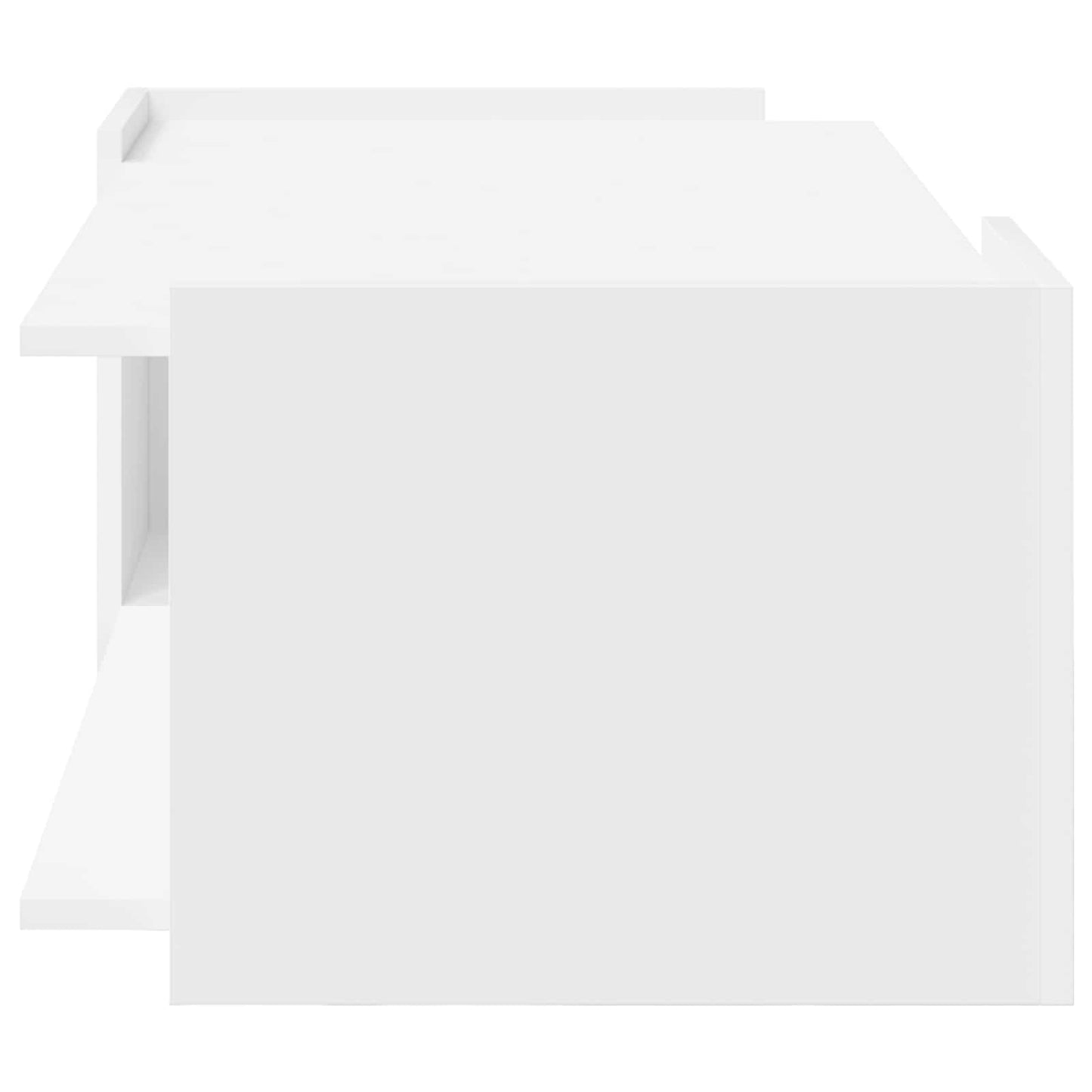 Sofabord Hvid 90 x 50 x 33 cm Konstrueret træ