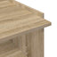 Sofabord Sonoma-eg 90 x 50 x 33 cm Konstrueret træ