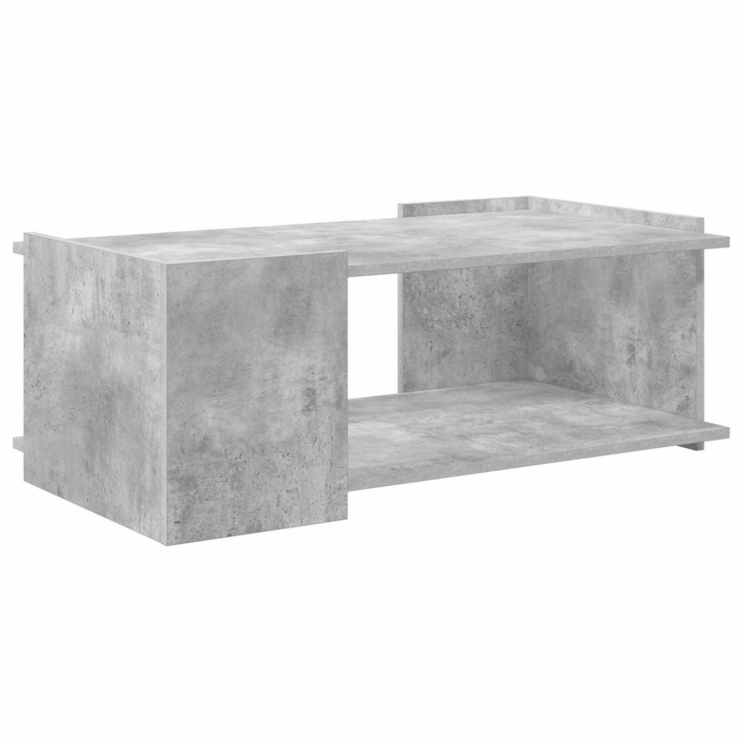 Sofabord Betongrå 90 x 50 x 33 cm Konstrueret træ