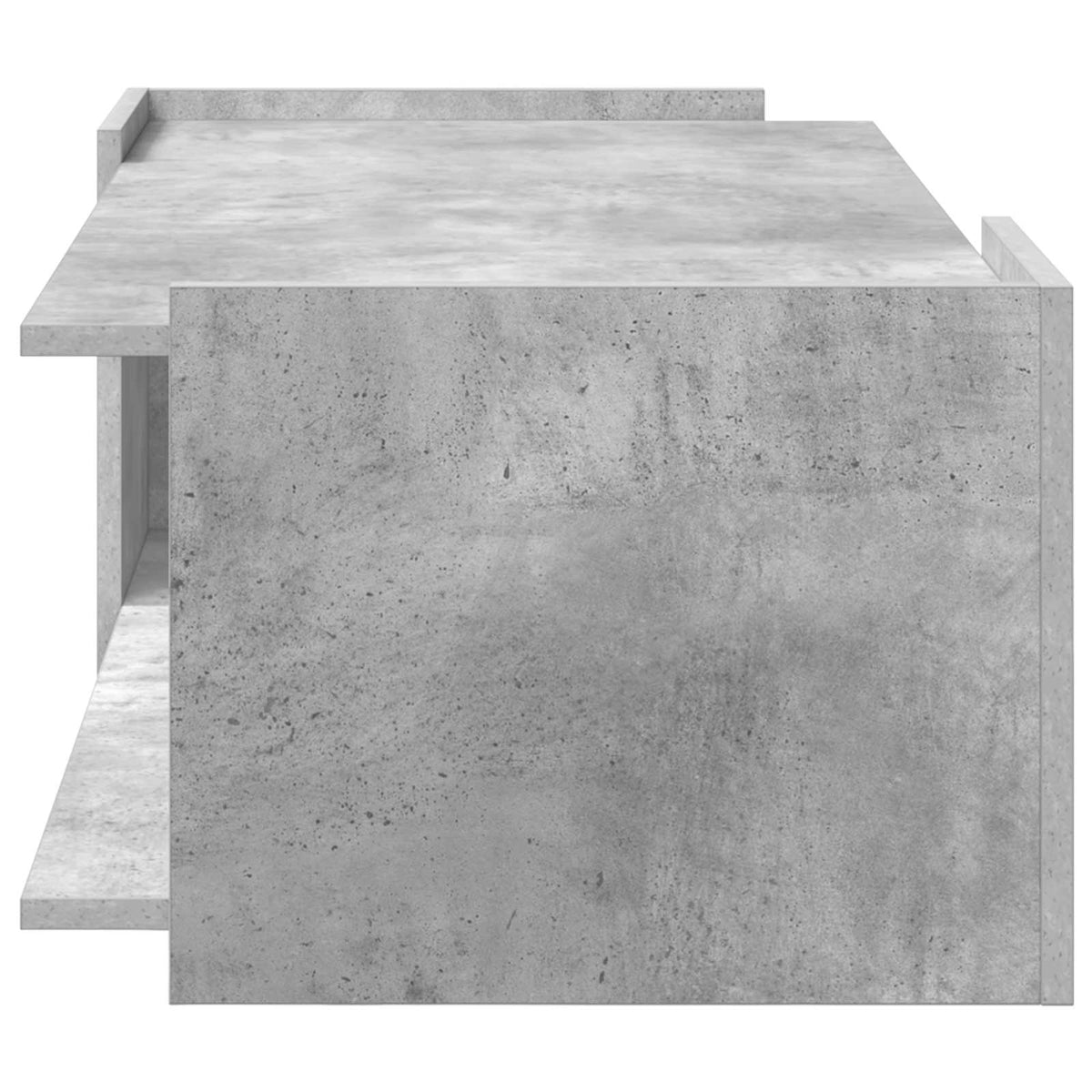 Sofabord Betongrå 90 x 50 x 33 cm Konstrueret træ