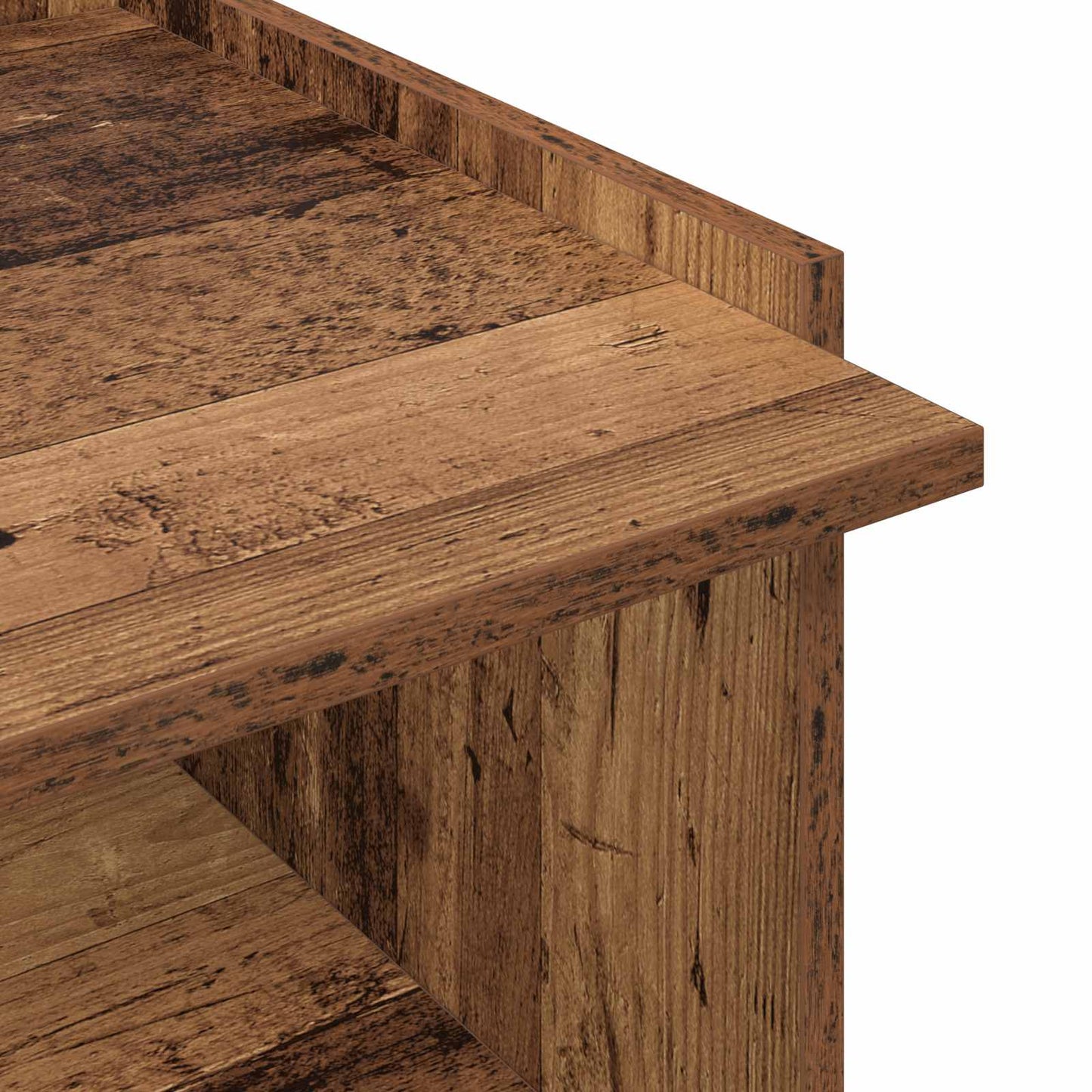 Sofabord Gammelt træ 90 x 50 x 33 cm Konstrueret træ