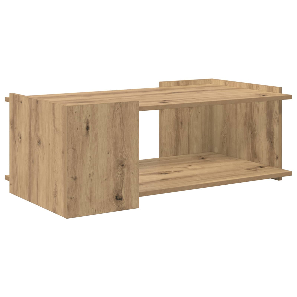 Sofabord Artisan-eg 90 x 50 x 33 cm Konstrueret træ