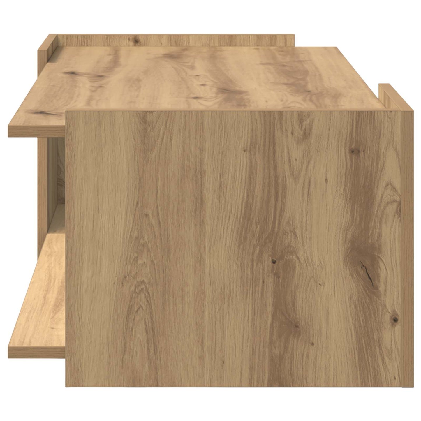 Sofabord Artisan-eg 90 x 50 x 33 cm Konstrueret træ