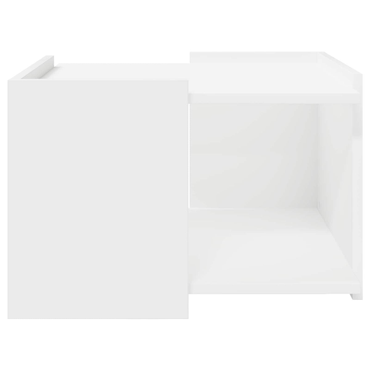 Sofabord Hvid 50,5 x 50 x 33 cm Konstrueret træ