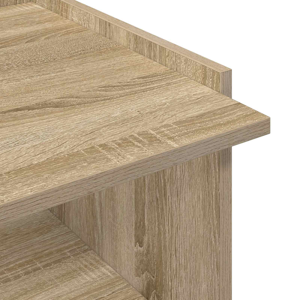 Sofabord Sonoma-eg 50,5 x 50 x 33 cm Konstrueret træ