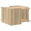 Sofabord Sonoma-eg 50,5 x 50 x 33 cm Konstrueret træ