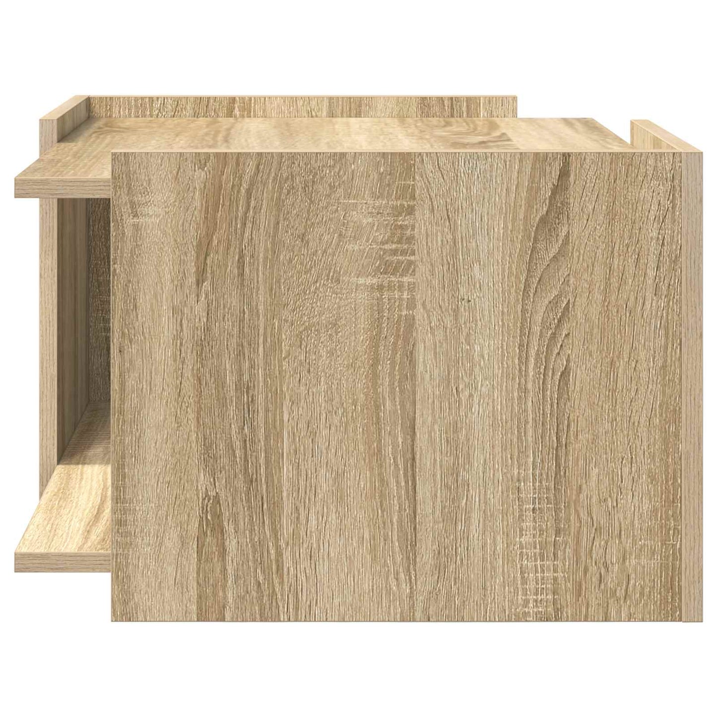 Sofabord Sonoma-eg 50,5 x 50 x 33 cm Konstrueret træ