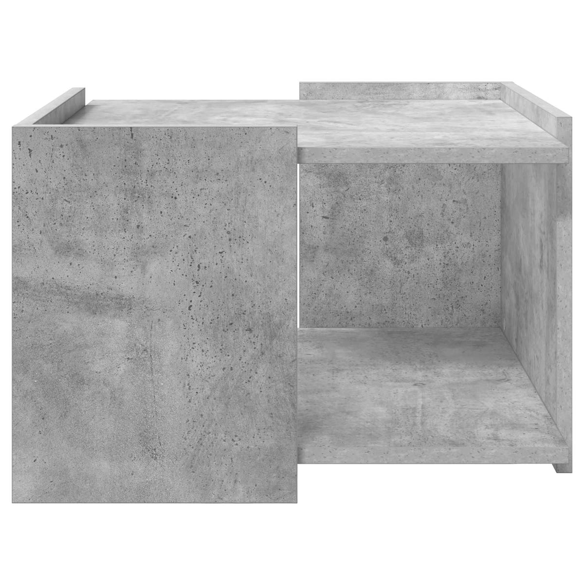 Sofabord Betongrå 50,5 x 50 x 33 cm Konstrueret træ