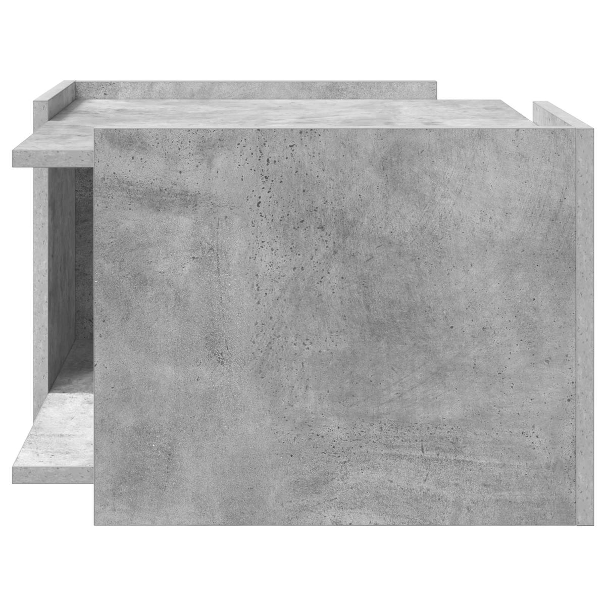 Sofabord Betongrå 50,5 x 50 x 33 cm Konstrueret træ