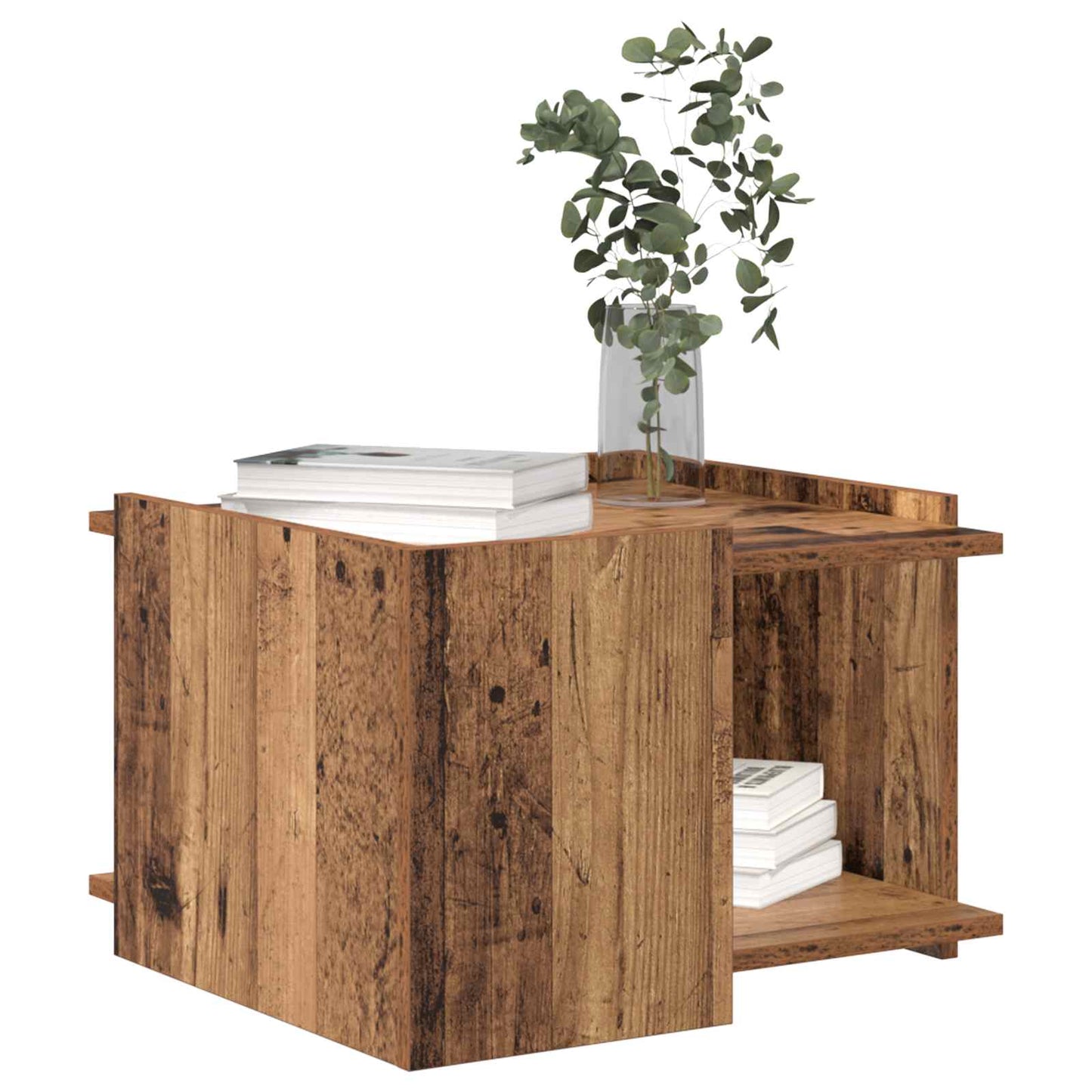 Sofabord Gammelt træ 50,5 x 50 x 33 cm Konstrueret træ