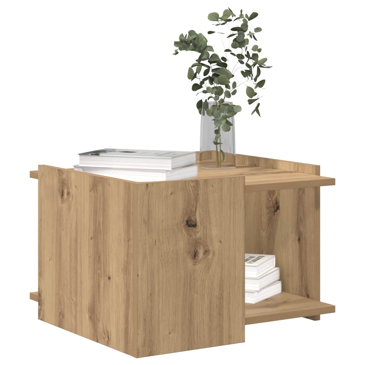 Sofabord Artisan-eg 50,5 x 50 x 33 cm Konstrueret træ